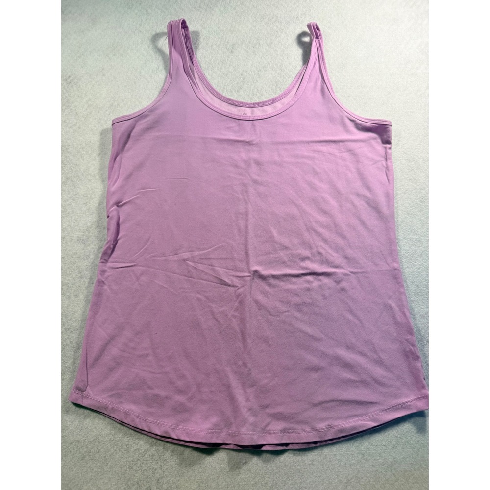 No Boundaries Womens XL 15-17 Purple Scoop Neck Sleeveless Tank Top